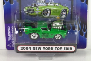 1971 Chevy Camaro 2004 New York Toy Fair 71 Chevrolet NYTF Green Diecast 1:64 - Picture 1 of 7