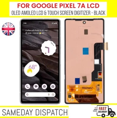 For Google Pixel 7A AMOLED OLED LCD Screen Replacement Display Touch Digitizer - Image 1 of 4