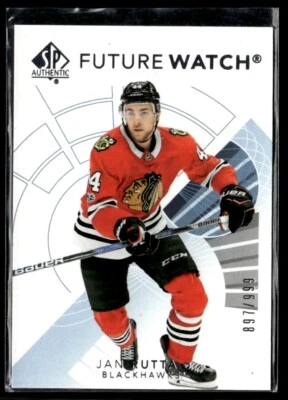 2017-18 SP Authentic future watch Jan Rutta Rookie 897/999 #190 H9R1C - Image 1 of 2