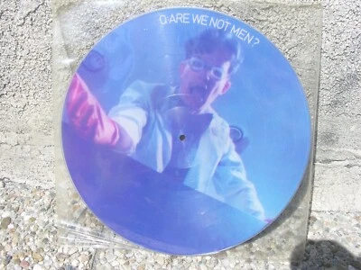 DEVO Are We Not Men? / We Are Devo! 1978 England 12" Virgin Records PICTURE DISC - Image 1 of 2