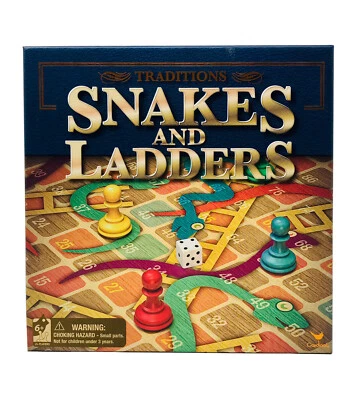 Juego de mesa Snakes & Ladders Traditions Cardinal Ind. Nuevo En Caja Precintado 81016ATP Foto 1 de 3