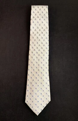 Gravata vintage Calvin Klein 100% seda - Imagem 1 de 2