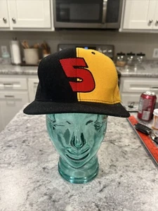 Vintage Nascar Hat,  Terry Labonte Kellog’s 5 Yellow/Black - Picture 1 of 8