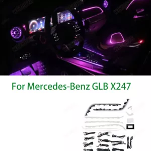 64 Colors LED Ambient Light Atmosphere Lamp Set FitFor Mercedes-Benz GLB X247 - Bild 1 von 10