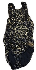 Nastia Liukin Gk Leo - Adult Small - Black and Gold