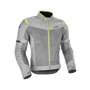GIACCA MOTO VENTILATA ESTIVA STRADALE ACERBIS RAMSEY VENTED 2.0 CE Grigio/Giallo - Imagen 1 de 12