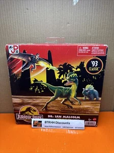 Jurassic Park Dr Ian Malcolm Aliante Escape Pack JP30 '93 Classic 2022 Mattel - Foto 1 di 7