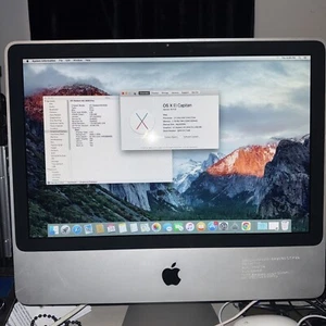 Apple iMac 7,1 20 In (2.40GHz, Intel Core 2 Duo, 2GB RAM, 300 GB HDD) - Picture 1 of 5