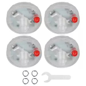 4PCS 15 Lighting Modes Solar Energy Auto Flash Car Wheel Tire Valve Cap Light - Picture 1 of 13