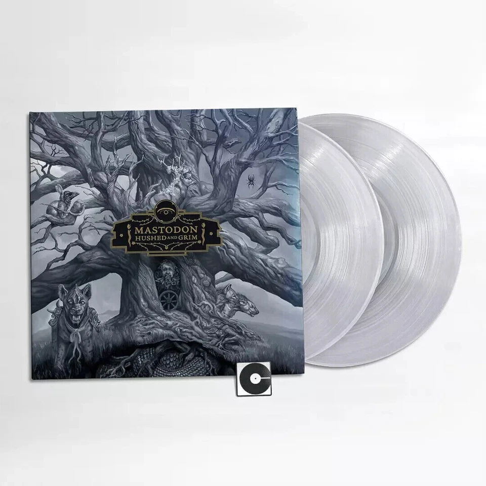 Mastodon – Hushed And Grim - Clear 2 x LP Vinyl Records 12" - NEW Sealed - Metal - Image 1 of 1