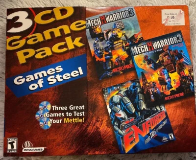 Mech Warrior 3 Mech Warrior 3 Pirates Moon X Com Enforcer 3 Pack New Sealed - Image 1 of 4