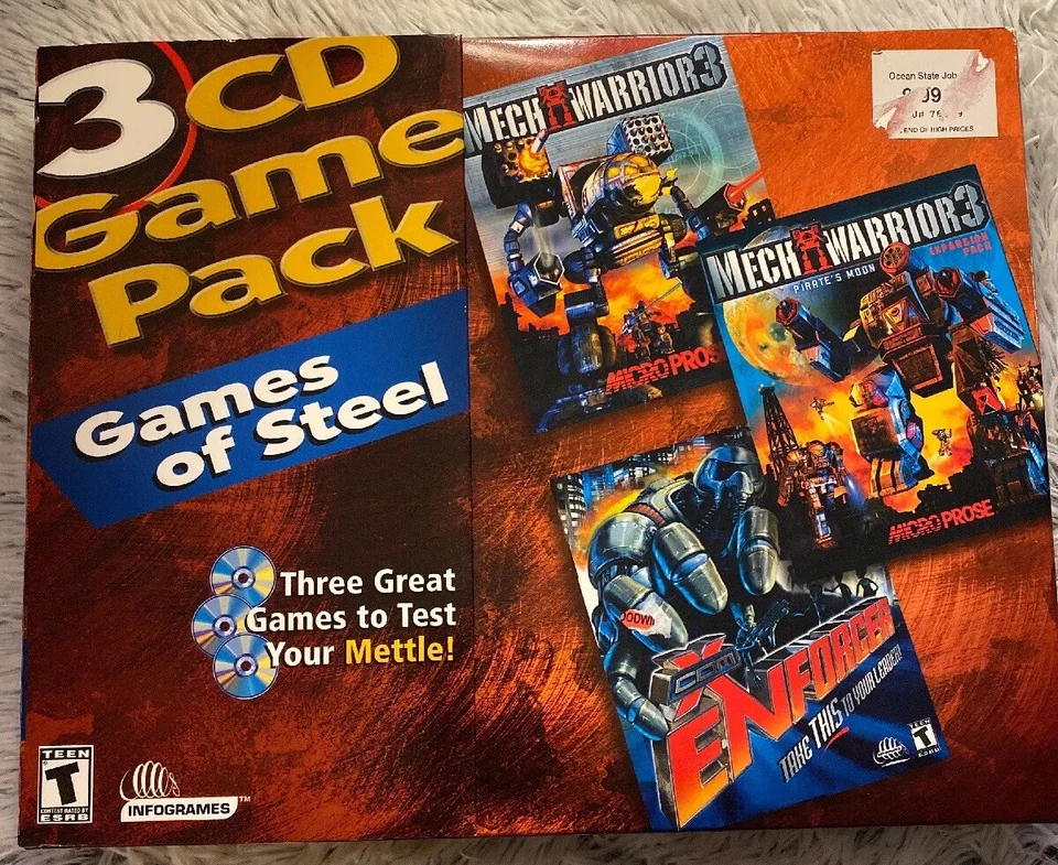 Mech Warrior 3 Mech Warrior 3 Pirates Moon X Com Enforcer 3 Pack New Sealed - Image 1 of 4