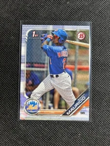 2019 1st Bowman Ronny Mauricio #BP-107 New York Mets - Picture 1 of 2