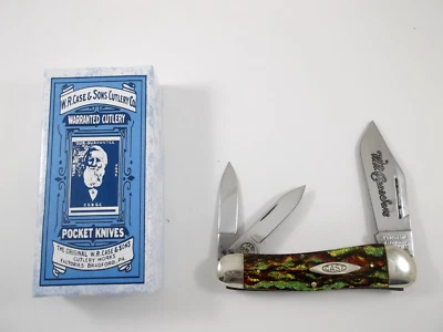 Cuchillo patrón Whittler Case Classic 19usa92 árbol de Navidad W.R. Case & Sons Foto 1 de 4