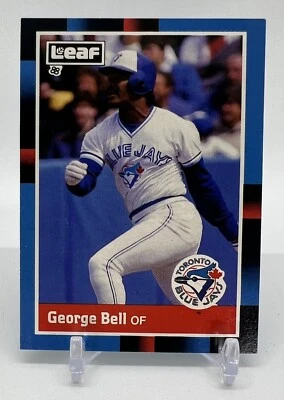 1988 LEAF GEORGE BELL . TORONTO BLUE JAYS #254 - Image 1 of 2