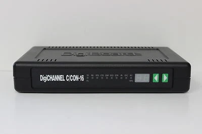 DIGI 50000097 DIGICHANNEL C/CON 16 RJ45 WITH AC ADAPTER WITH WARRANTY - Image 1 of 3