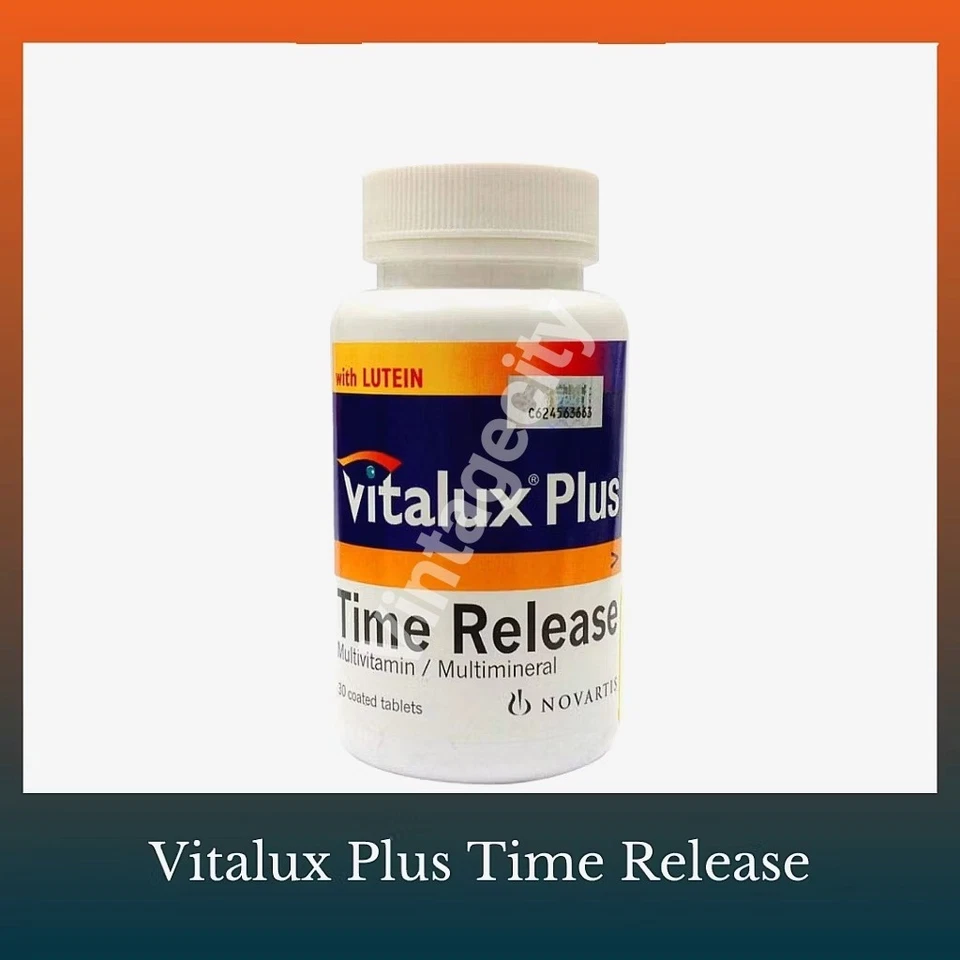Vitalux Plus Time Release Multivitamin & Multimineral  30's - Изображение 1 из 1