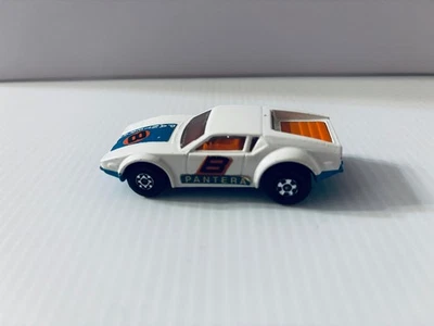 Caja de cerillas superrápida vintage - #8 - De Tomaso Pantera - suelta - algo de desgaste Foto 1 de 4