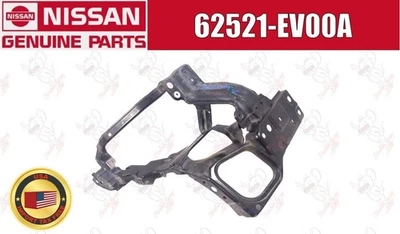 Rieles de soporte de radiador del lado del conductor Nissan OEM 62521-EV00A para 350Z Foto 1 de 4