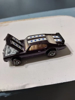 Hotwheels Redline Olds 442 azul “restaurado” Foto 1 de 4