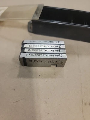 New RIDGID 500B 48495 RH 7/8"-9 UNC HS Bolt Dies Set RIGHT HAND NOS - Image 1 of 4