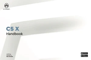 MANUAL DEL PROPIETARIO CITROEN C5 X 2024 NUEVA IMPRESIÓN 221 PÁGINAS - Imagen 1 de 7