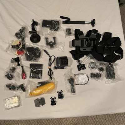 GoPro Hero + Plus LCD Gris en Estuche Impermeable PROBADO FUNCIONANDO Muchos Accesorios Foto 1 de 4