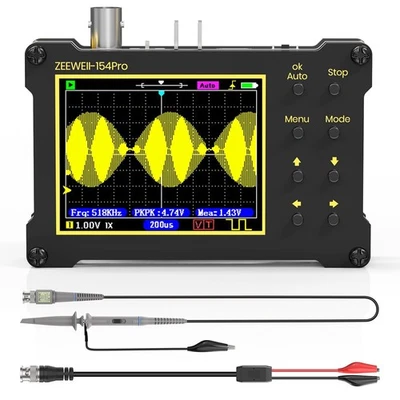 Handheld Digital Oscilloscope Built-in Function Generator,40MSa/S Sampling8299 - Image 1 of 4