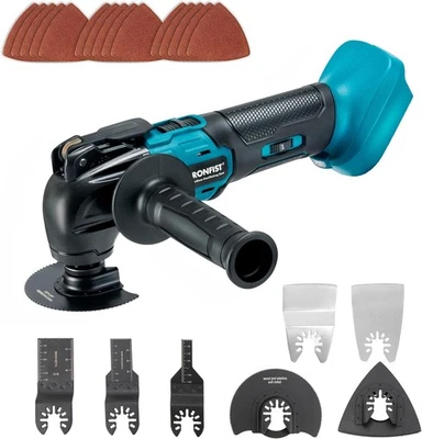 Cordless Electric Oscillating Multi Tool Kit for MAKITA 18V Battery, Tool Only - Image 1 of 4