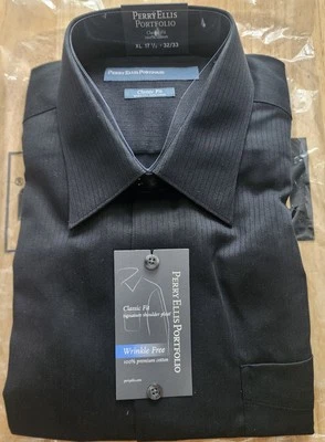 Camisa de vestir para hombre Perry Ellis Portfolio XL Foto 1 de 3