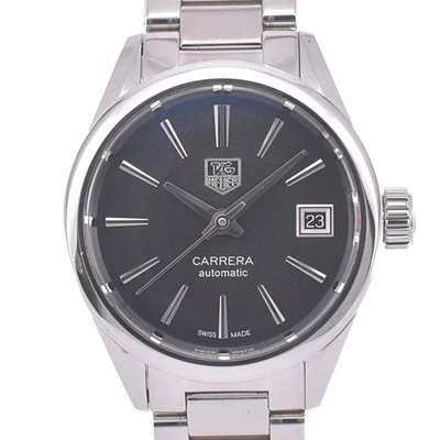 Reloj automático para dama TAG HEUER Carrera fecha WAR2410 calibre 9 J#142723 Foto 1 de 4