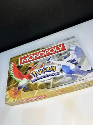 Monopoly Pokemon Johto Edition Board Game Hasbro (100% Complete) - Image 1 of 4