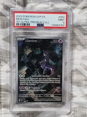 Mewtwo 052 Sv: Scarlet & Violet Promo Cards Holo PSA 9 (Accept Offers) - Image 1 of 2