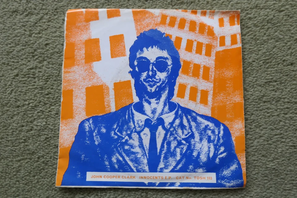 JOHN COOPER CLARKE – INNOCENTS EP 7″ – Nr MINT UK 1977 PIC SLEEVE PUNK - Image 1 of 1