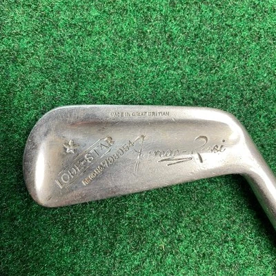 Lode-Star Jurado-Rossi Regd.No. 798954 Soild Rustless 1-iron steel shaft leather - Imagem 1 de 4