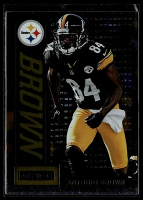 2013 Panini Rookies & Stars #79 Antonio Brown Longevity - Image 1 of 2