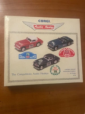 Corgi Toys 97730 3 Competition Austin Healey's neuwertiger unbespielter Zustand - Bild 1 von 4