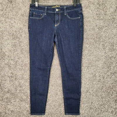 Pantalones de mezclilla Arizona Jean Co para mujer talla 7 promedio súper ajustados lavado oscuro Foto 1 de 4