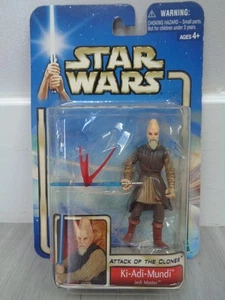 Star Wars Attack of The Clones - Ki-Adi-Mundi (Jedi Master) Action Figure - Picture 1 of 2