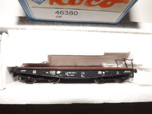 Roco  46380 Schwerlast/Tiefladewagen der DB  4-achs. - Bild 1 von 1