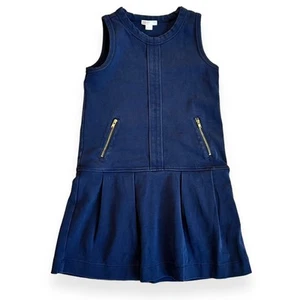 Crewcuts Navy Blue Sleeveless Dress  - Picture 1 of 7