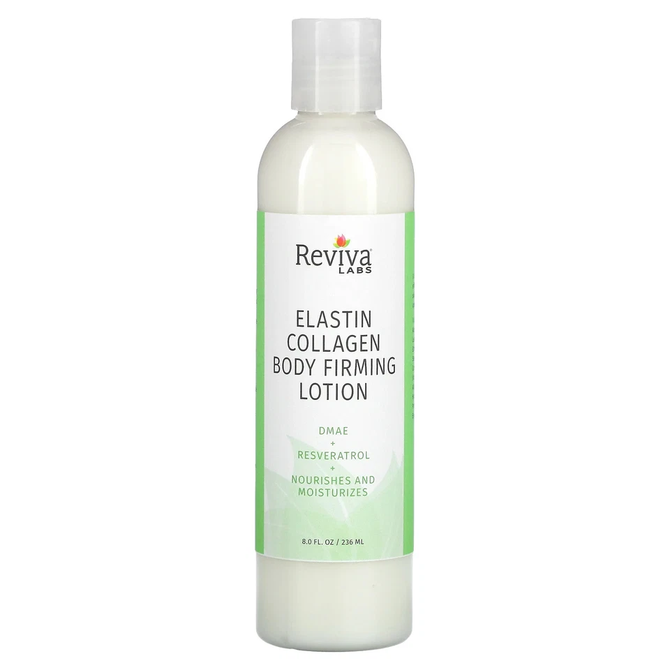 Loción reafirmante corporal de colágeno elastina Reviva Labs 8 fl oz 236 ml no probada Foto 1 de 2