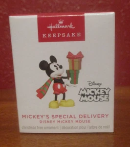2024 Hallmark Keepsake Ornament - Disney Mickey Mouse Mickey's Special Delivery  - Picture 1 of 2