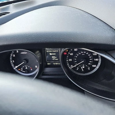 2017-2018 HYUNDAI SANTA FE SPEEDOMETER CLUSTER(MPH): SPORT, AWD, 4.2" DISPL - Изображение 1 из 4