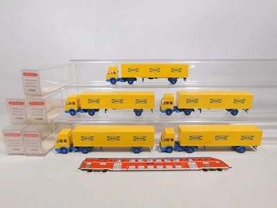 5X H0 1:87 25 544 Sattelzug/SZ MB/Mercedes IKEA Mint Box #DD717-0,5 - Photo 1/4