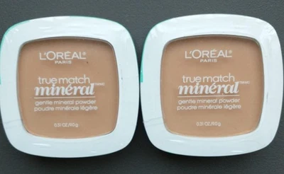 2 loreal true match mineral powder 0.31oz ea sand beige w 4-5/412 - Image 1 of 2