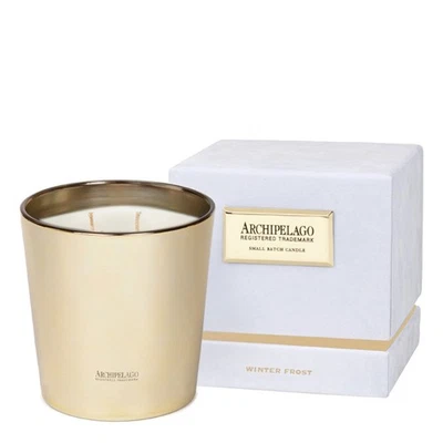 Winter Frost 3-Wick Boxed Candle, White Birch and Winter Greens, Premium Wax ... - Image 1 of 4