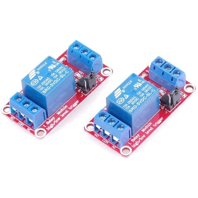 Opto-Isoliertes 5V Einkanal Relaismodul, 2 Stück für zuverlässige Steuerung - Bild 1 von 4