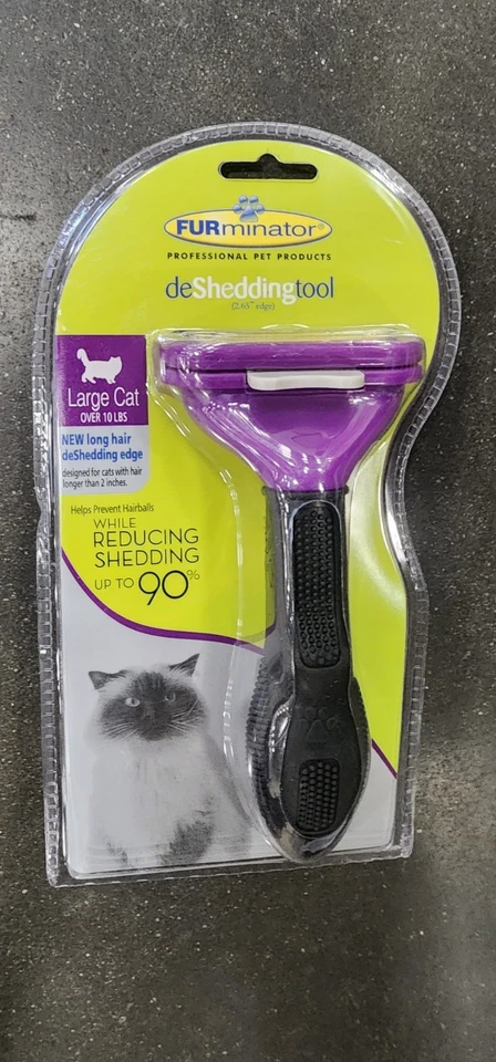 Herramienta de deshedding FURminator pelo largo gato mediano/grande Foto 1 de 3
