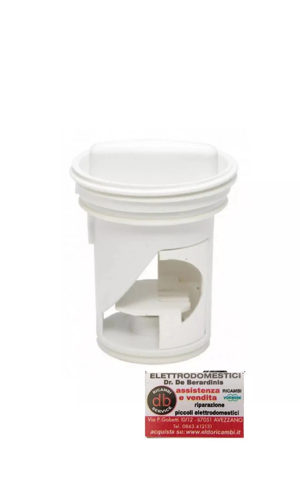 Filtro tappo pompa lavatrice whirlpool - bauknecht 481248058105 - 481248058085 - Immagine 1 di 1